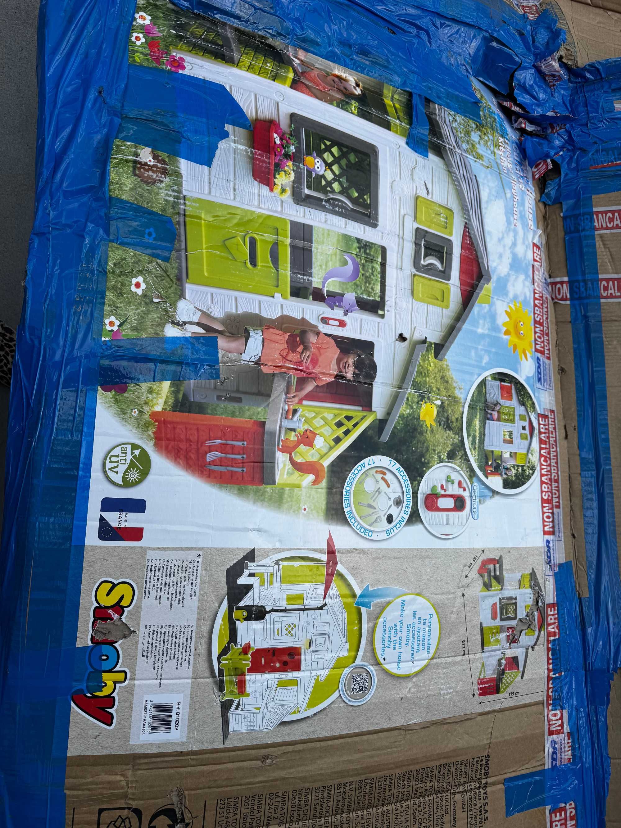 SMOBY Domek Ogrodowy dla dzieci Neo Friends Plastikowy
