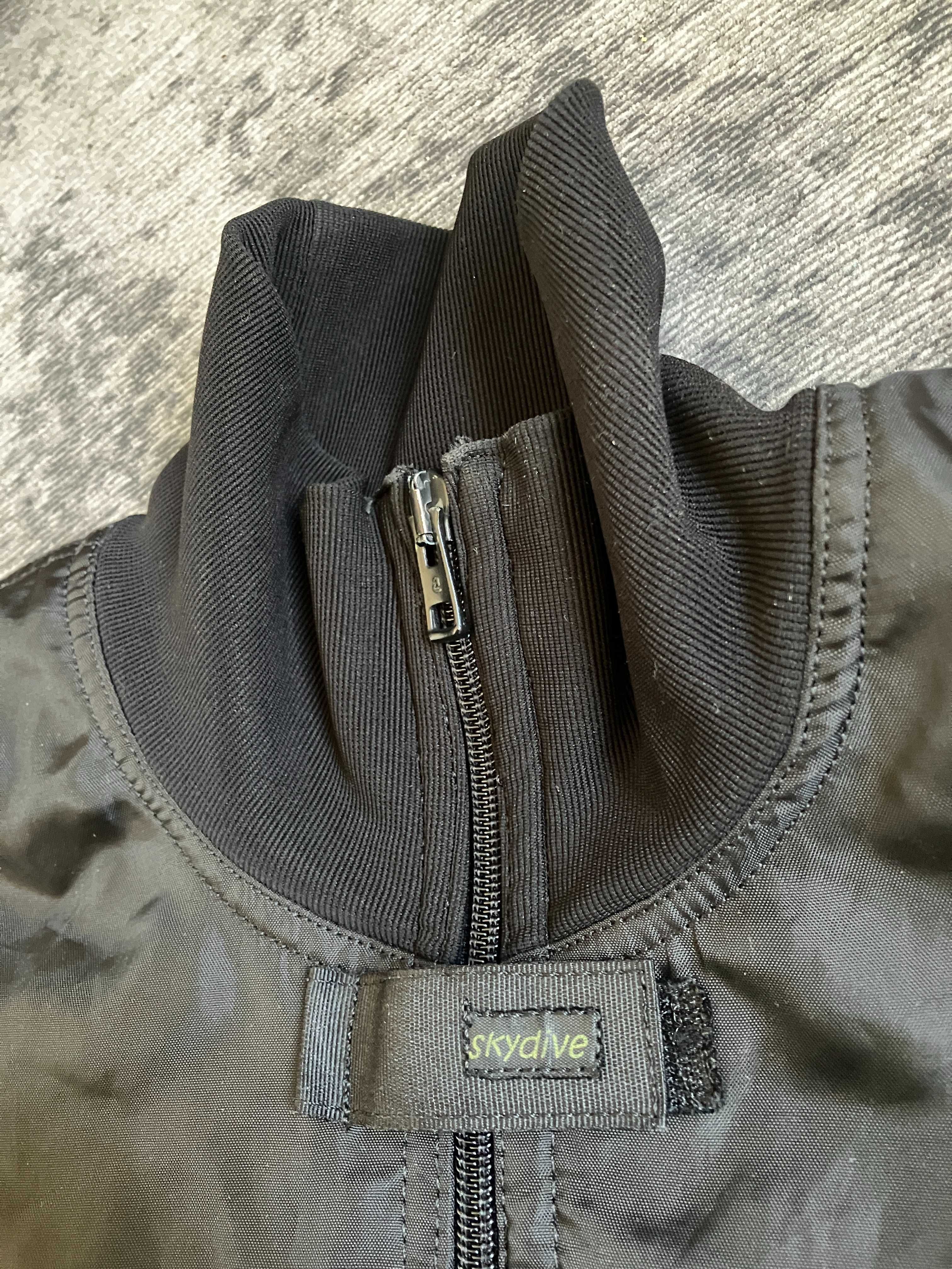 Kombinezon spadochronowy RW z uchwytami i "bootsami" czarny unisex
