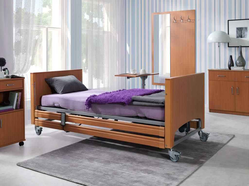 Nowoczesne łóżko rehabilitacyjne Elbur PB331. Dostawa z montażem
