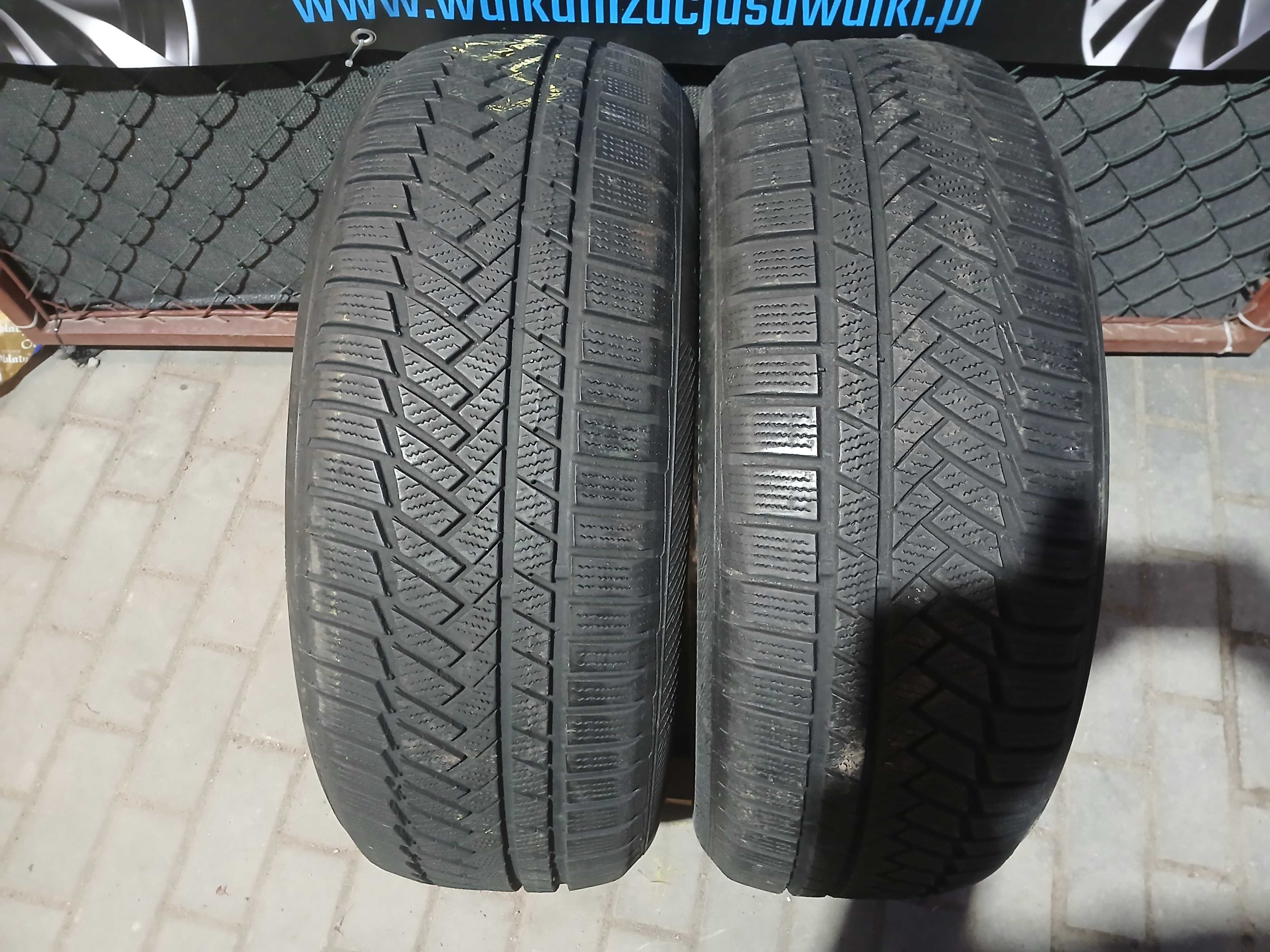 2x używane opony zimowe 235/55 R20 Continental Montaż GWARANCJA