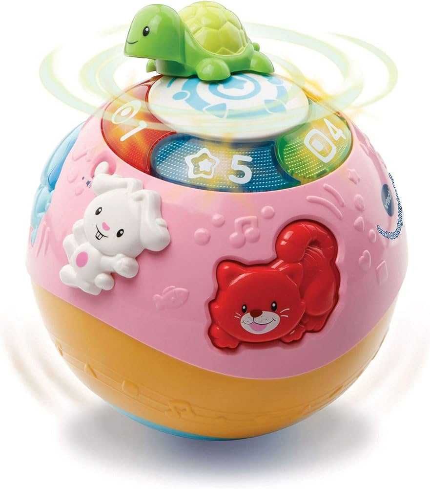 VTech Kręcikula Interaktywna Kula do Raczkowania różowa