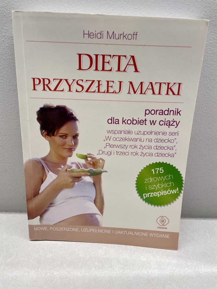 Dieta przyszłej matki. Poradnik ciąża Mazel Murkoff + DVD trening