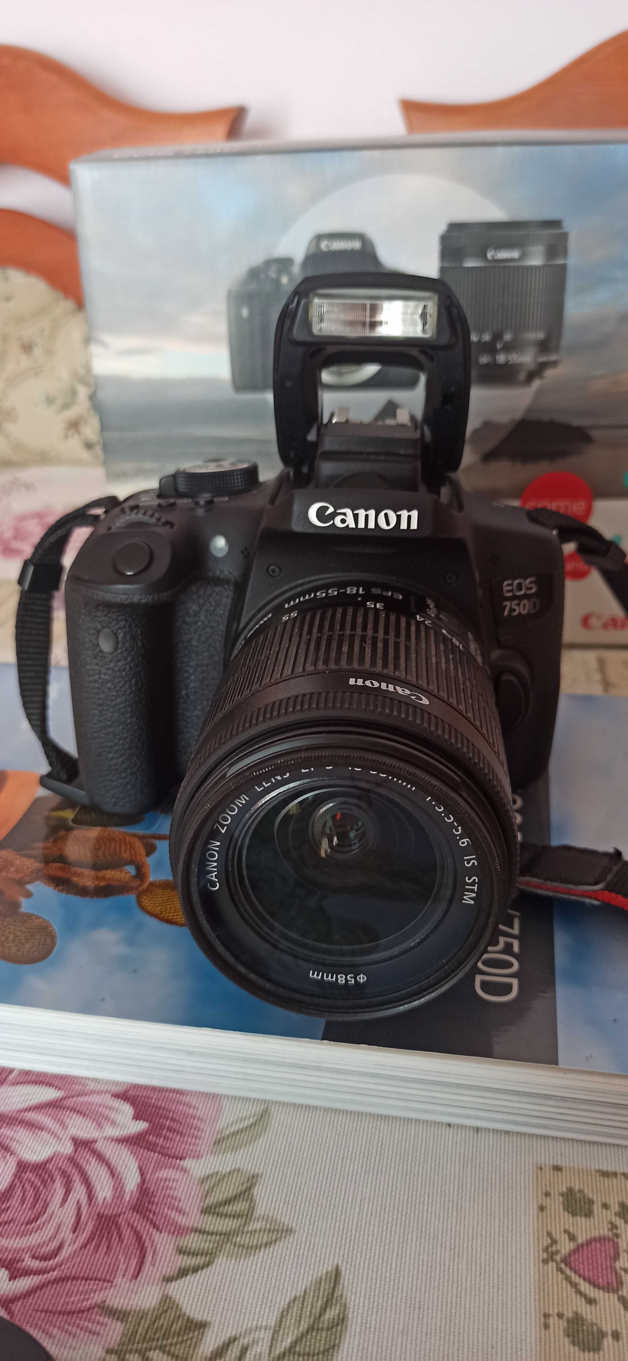 CANON 750 D dodatkowy akumulator, osprzęt