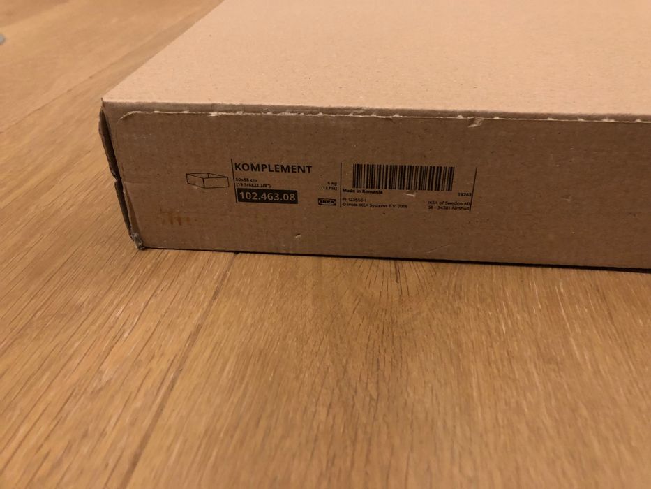 Szuflady ikea pax 50x58