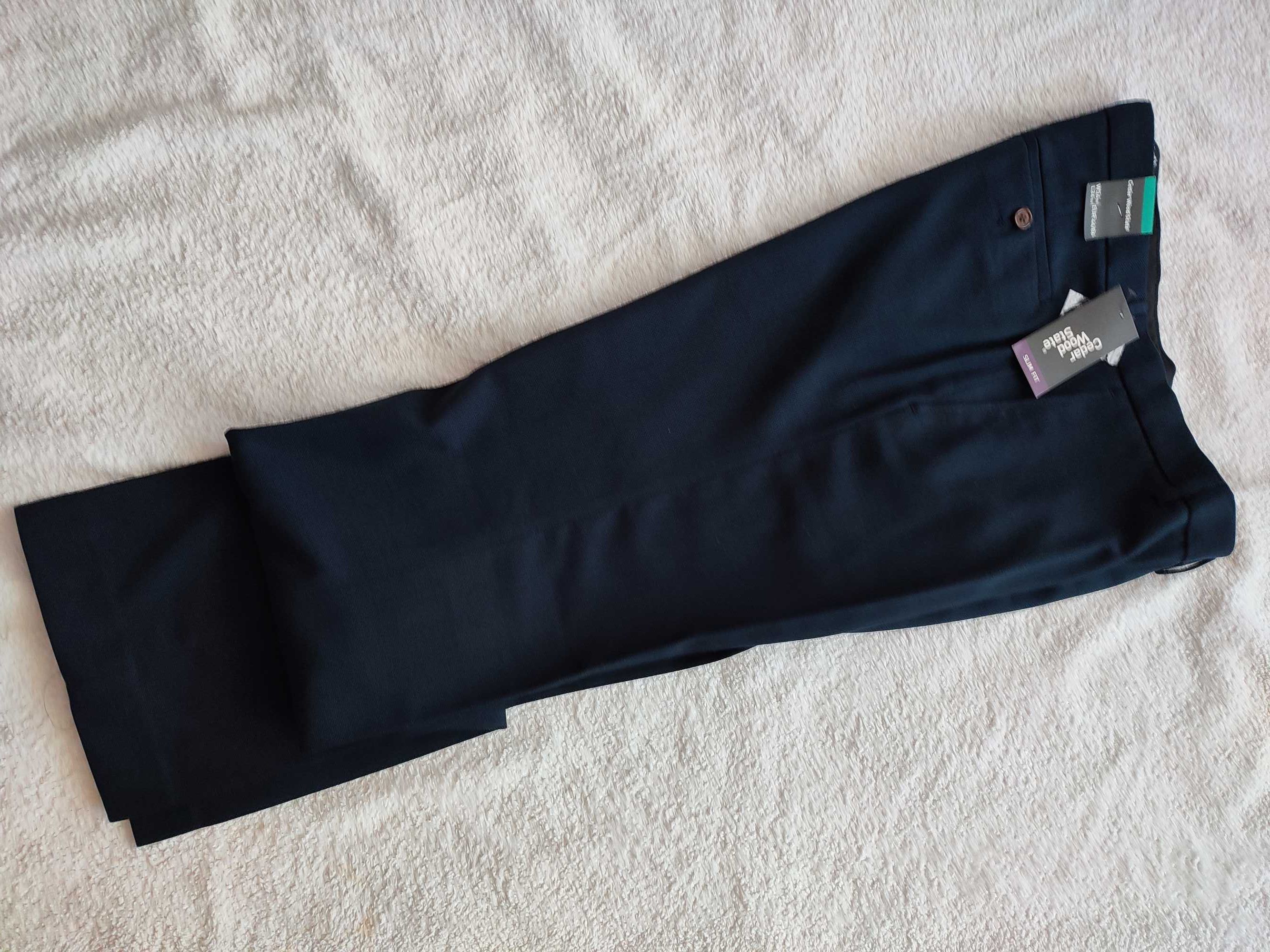 Primark Nowe  wizytowe spodnie garnitur r  34/34(86cm)