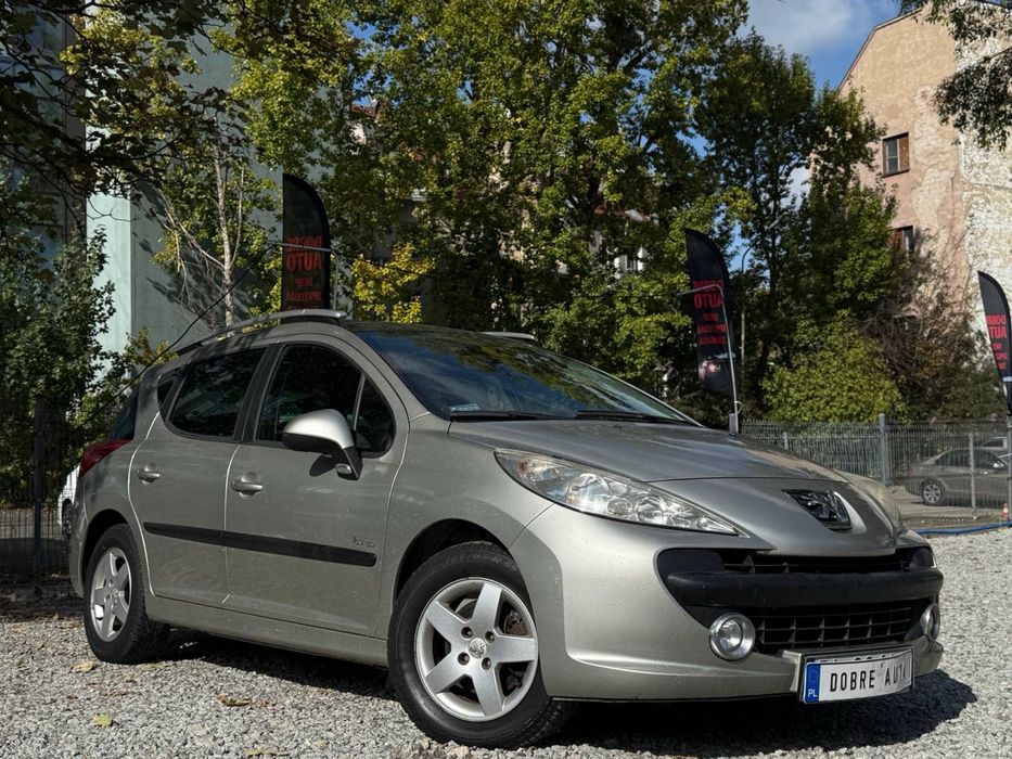 Peugeot 207 SW•1.6B•Rodzinny•Wygodny•Zadbany•Gwarancja•Zamiana