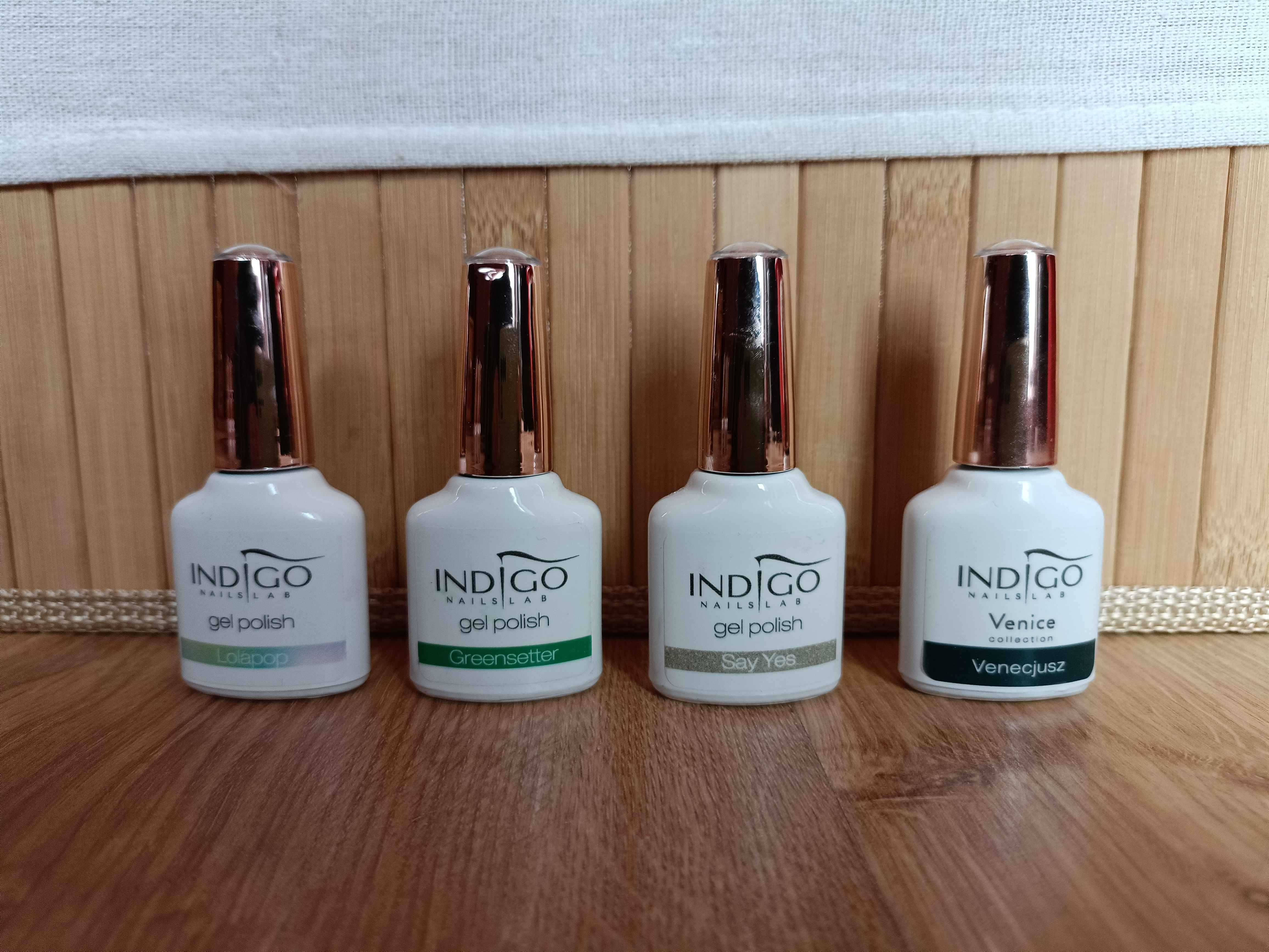 Zestaw lakierów hybryda do paznokci używane INDIGO 45 +175 nowychOnlyU