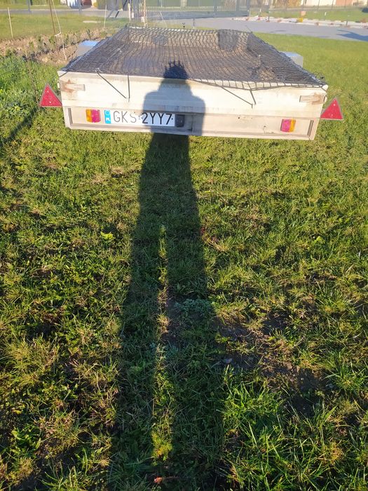 Przyczepa samochodowa hamowana 1250 dmc