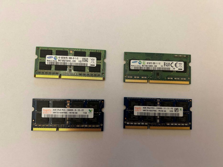 Pamięć ram 4gb ddr3 samsung, hynix Warszawa