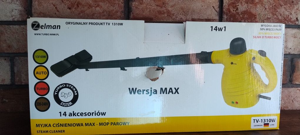 Myjka parowa 14 w jednym