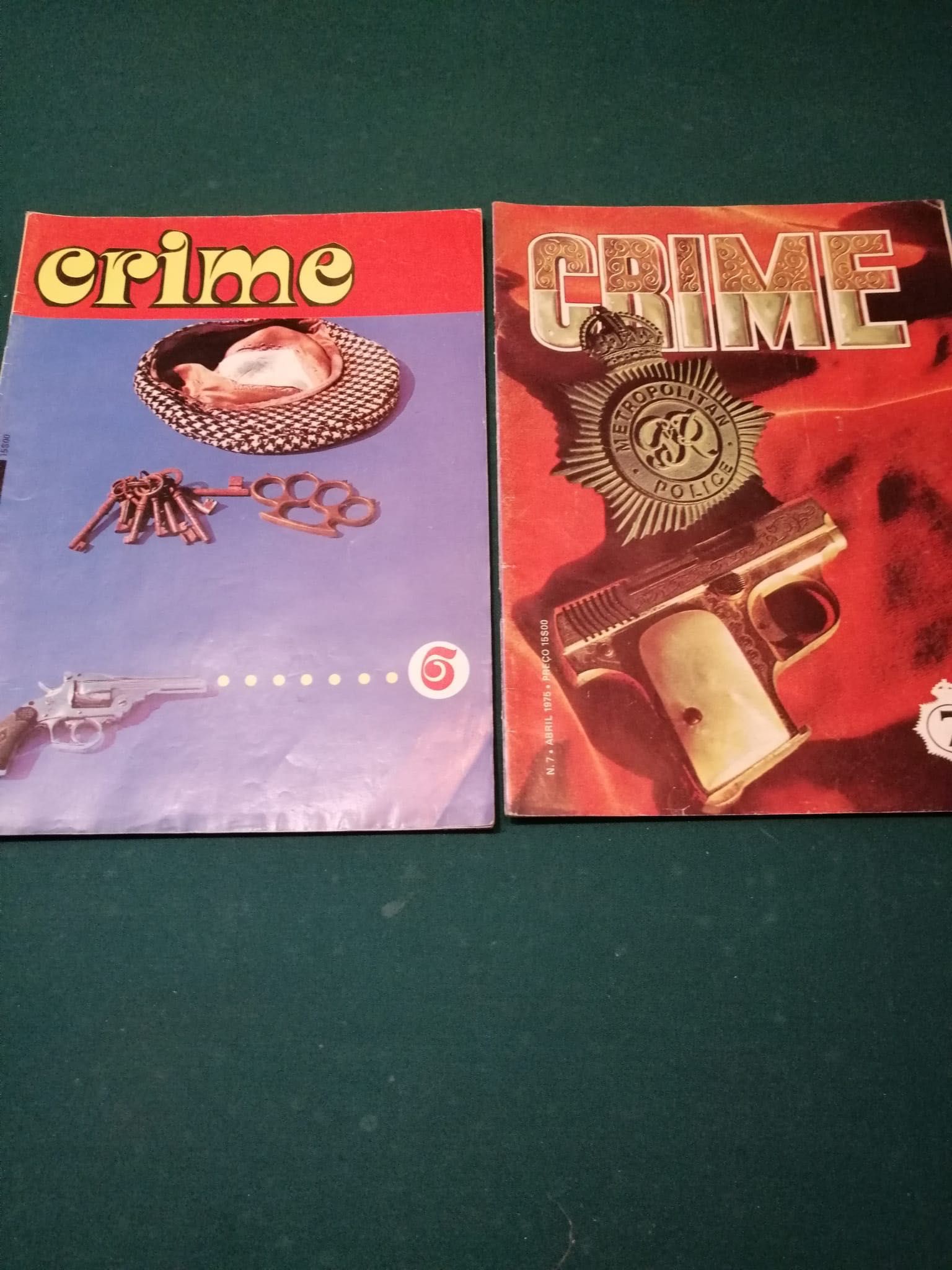 5 Revistas CRIME