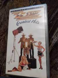 ZZ TOP Greatest Hits kaseta VHS