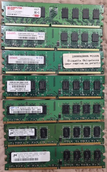 Оперативна пам'ять ПК ddr2 2гб