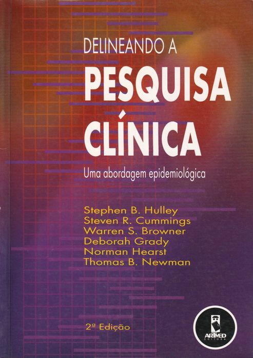 Livro Delineando a Pesquisa Clínica de Hulley et al [Portes Incluídos]