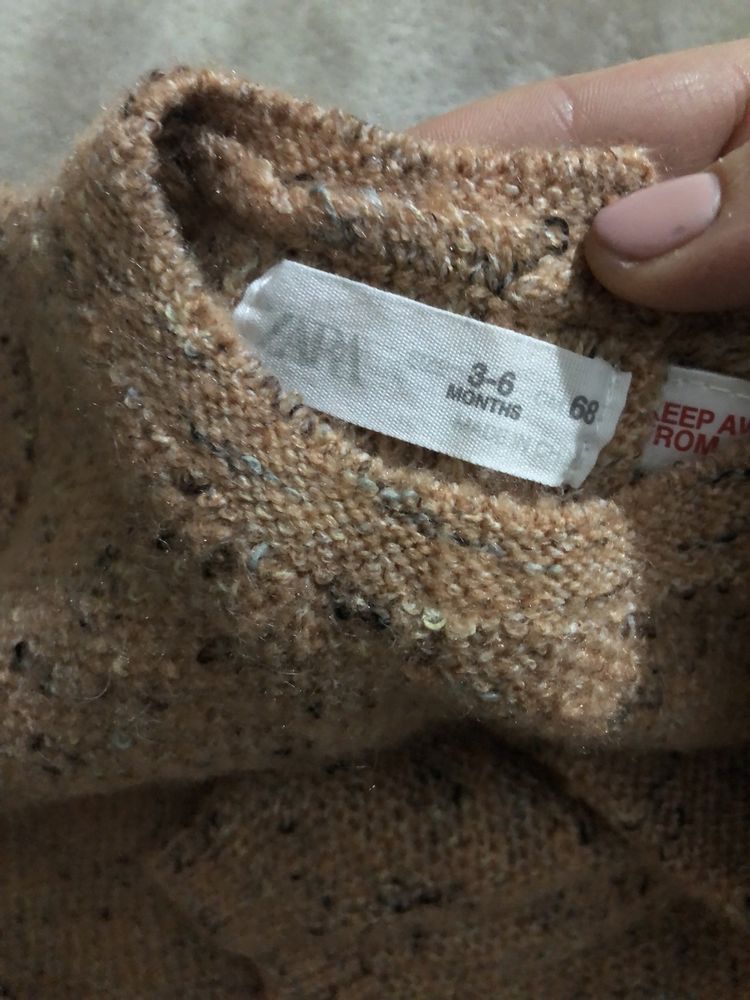 Zara 64 см светр кофта кардиган свитер