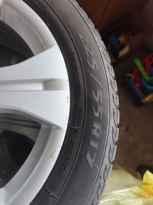 opony z alufelgami 225/55/R17