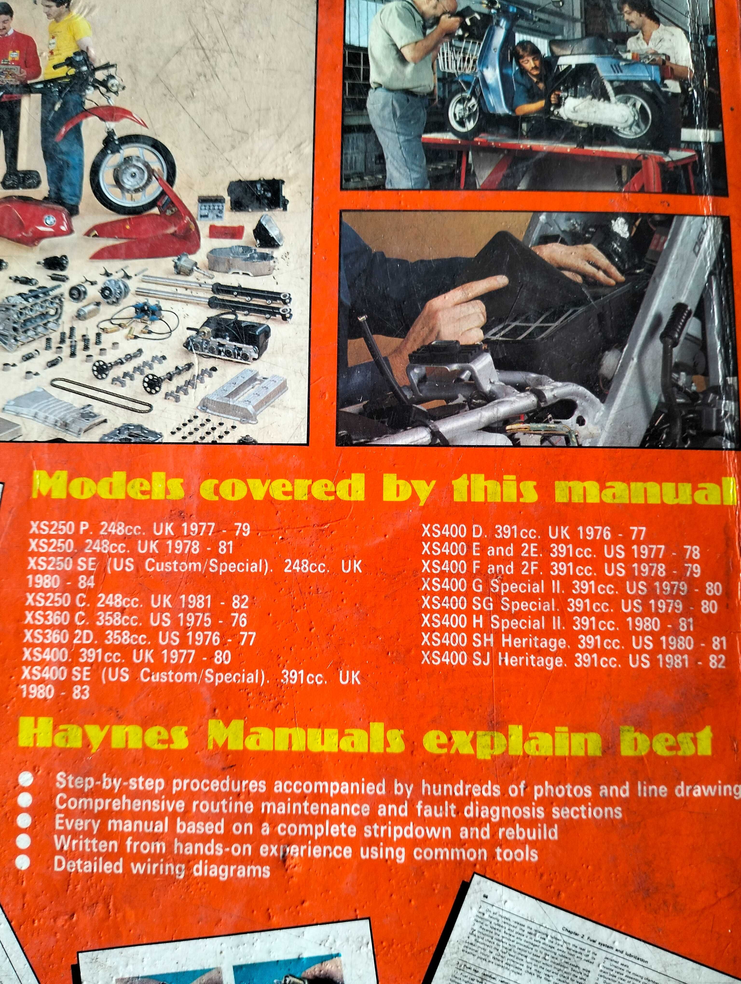 Haynes - Yamaha XS 250, 360 e 400  sohc Twins