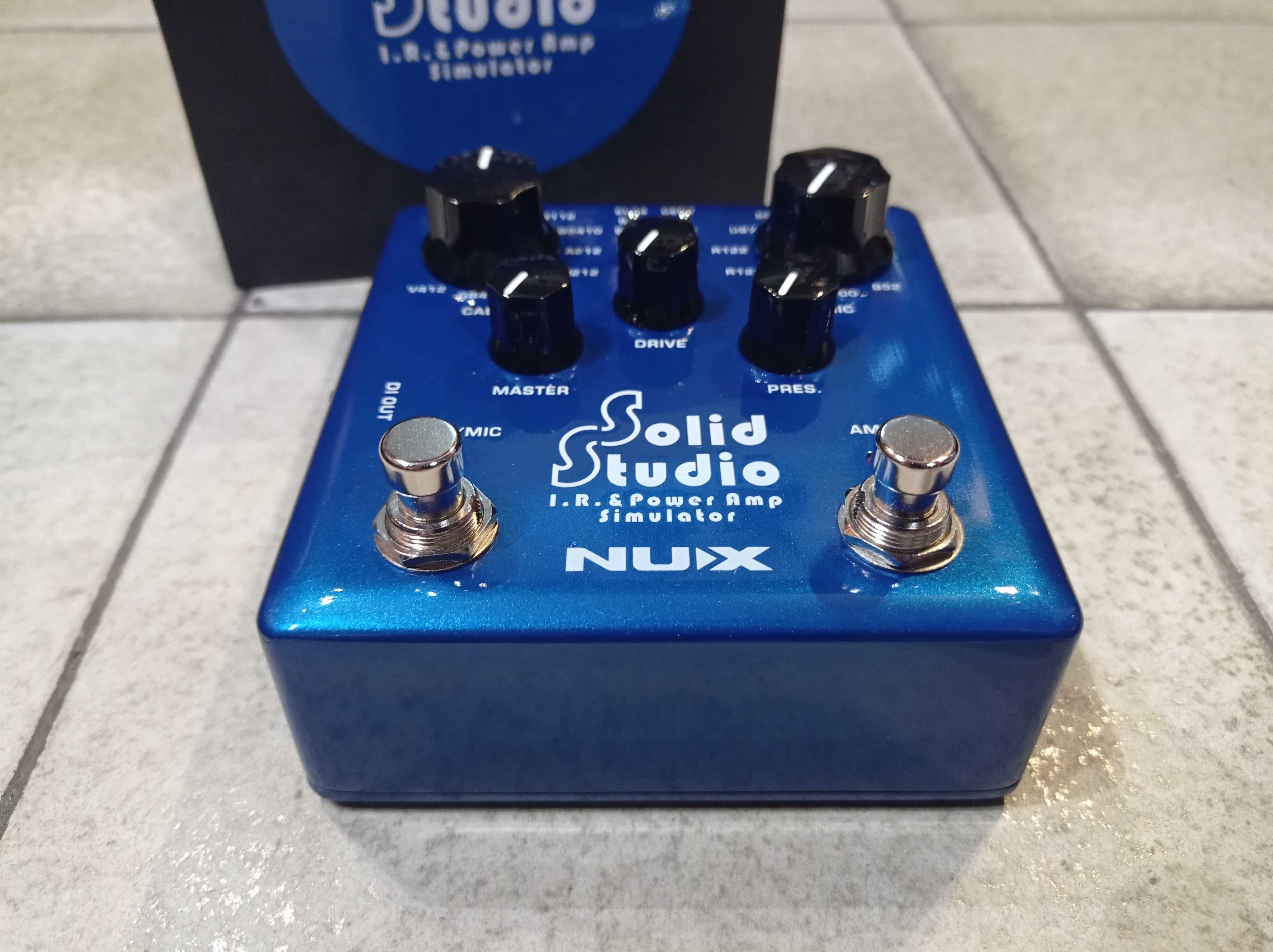 NUX Solid Studio I.R. & Power Amp Simulator efekt gitarowy powystawowy