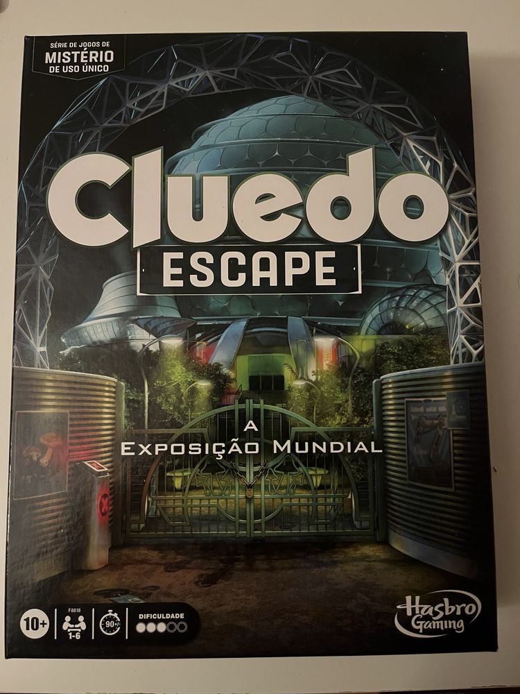 Jogo Cluedo Escape - A exposicao mundial