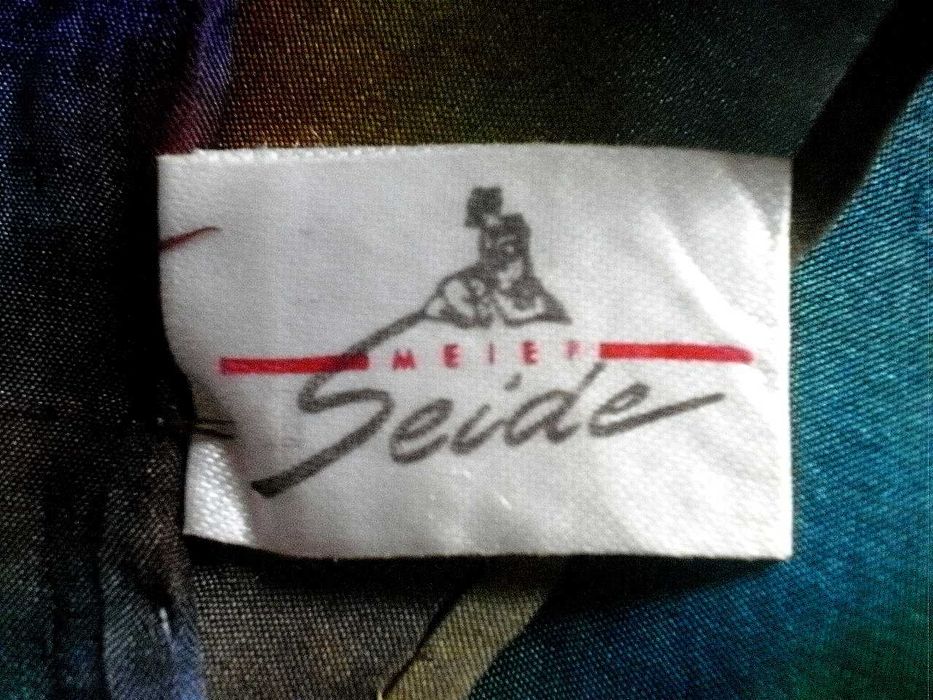 Szalik z jedwabiu wielokolorowy Meep