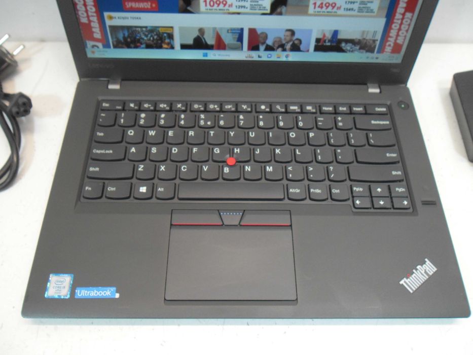 Laptop Lenovo T460 Thinkpad i5 16GB FHD W11 Gwar. 12 msc sklep JAKOŚĆ