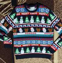 Новогодний свитер 50-52 размера