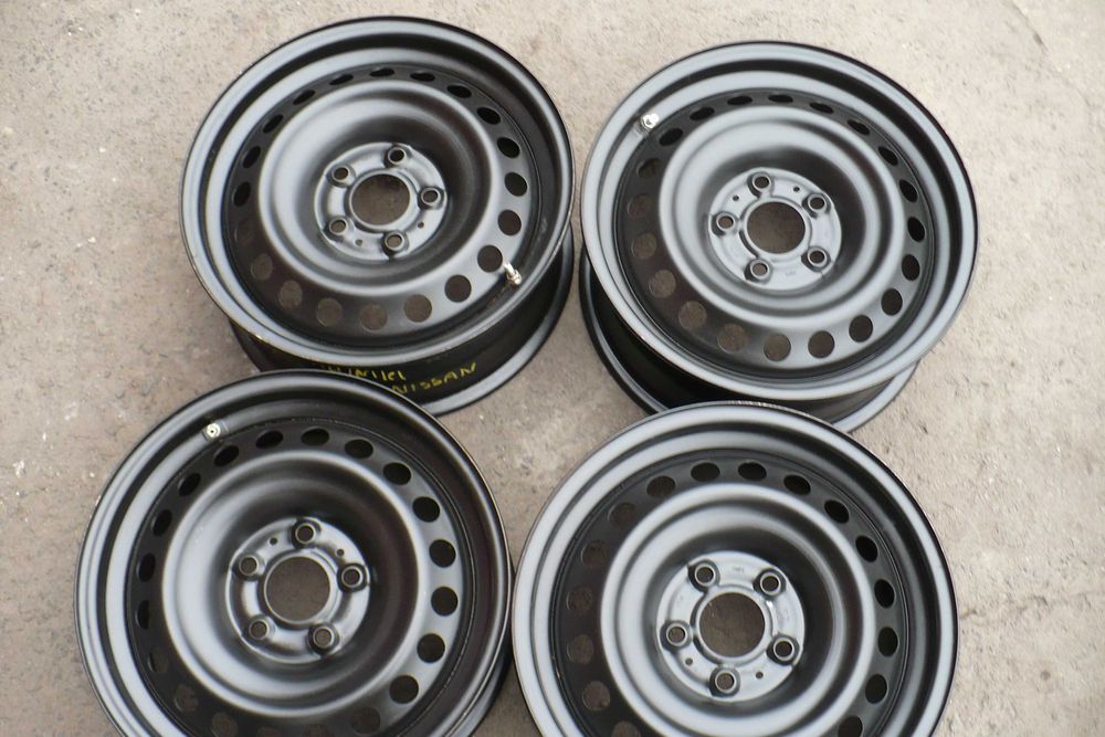 Felgi Stalowe 5X114,3 6,5JX16" ET40 66,1 NISSAN OE Czujniki Komplet