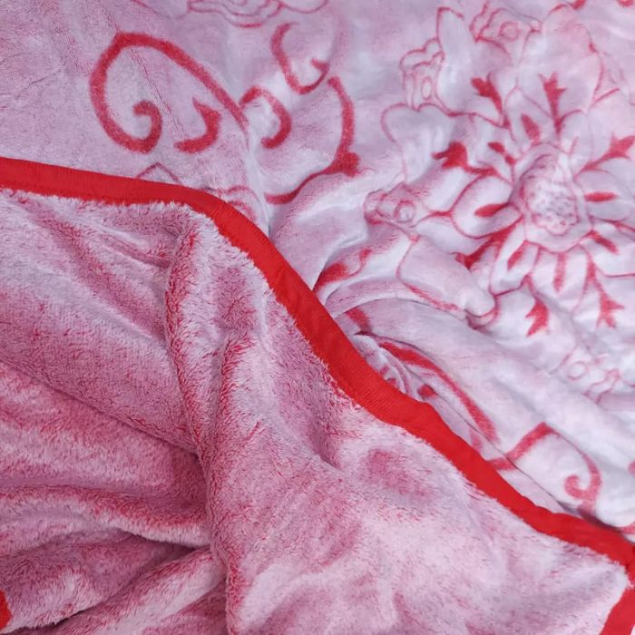 Koc mikroflanela Deka czerwień 200 X 230 [Cm]