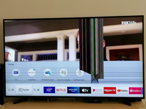 TV Samsung 55 - ecrã partido