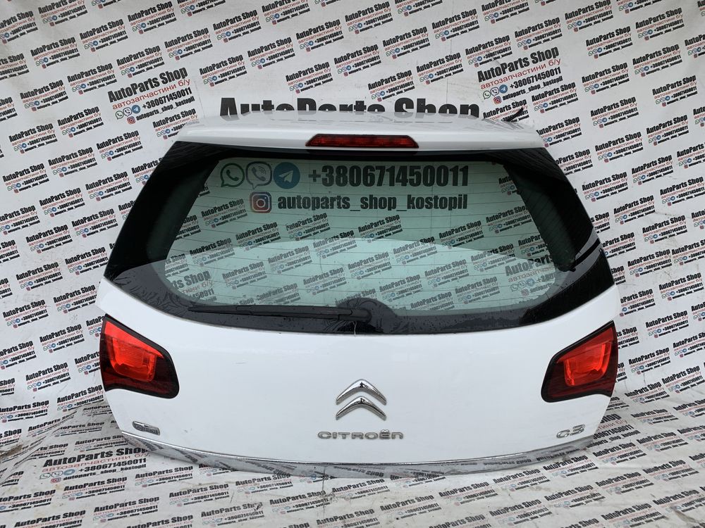 Ляда Citroen c3 C 3 кляпа кришка багажника Сітроен ц3 Ц 3 Ситроен