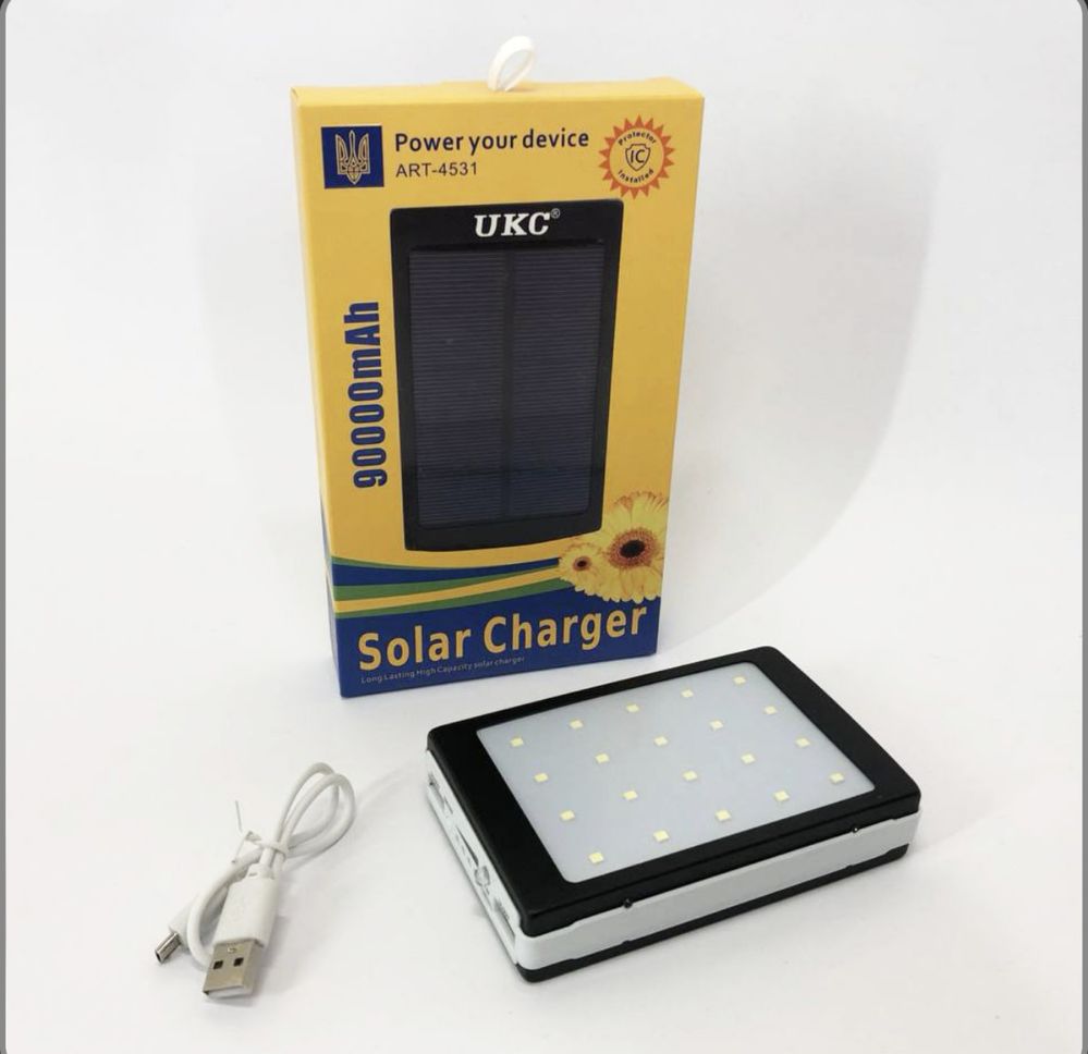 Power Bank Solar 90000 mAh