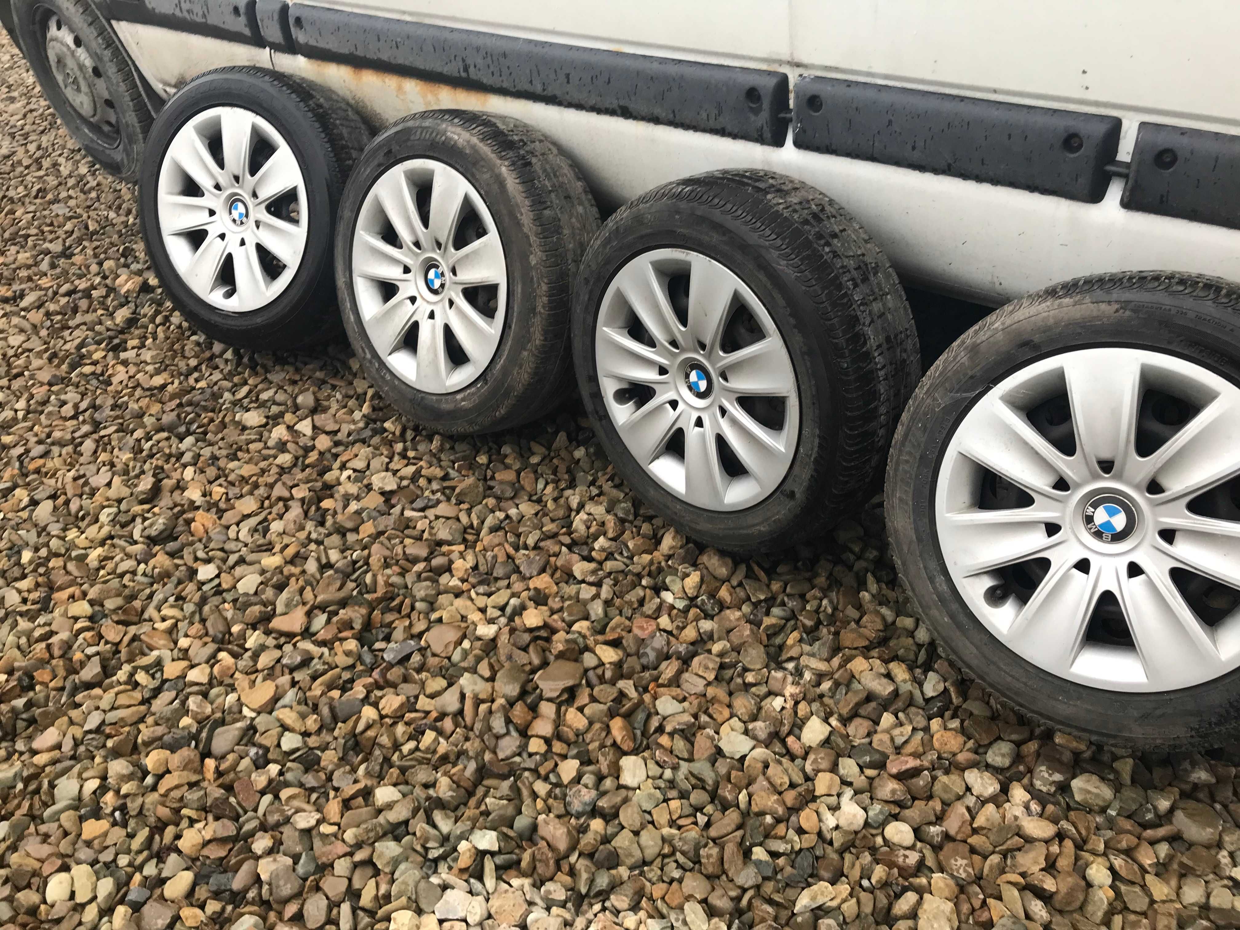 стальні диски r16 BMW 5*120 зрезиною205/55/16BrigestoneTuranza ER-300I