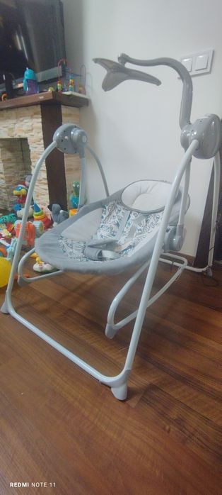 Заколисуючий  центр гойдалка-шезлонг 2в1 EL Camino Emma ME 1076