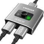 Rozdzielacz Przełącznik hdmi kolor czarny vwrhar 4k