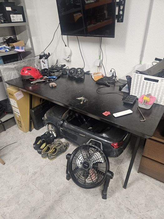 Bancada de trabalho em ferro