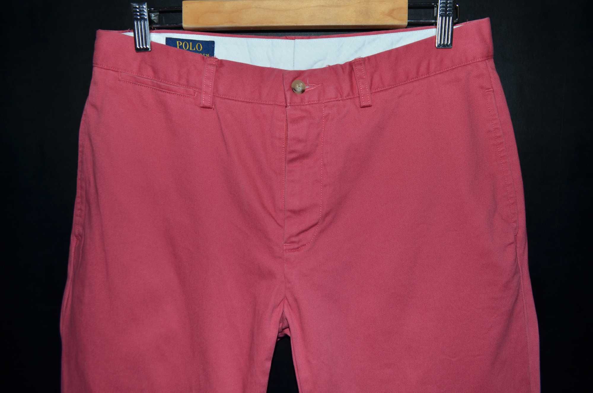 Брюки Polo Ralph Lauren Pants Mens Chino Red W32 L34 Чиносы