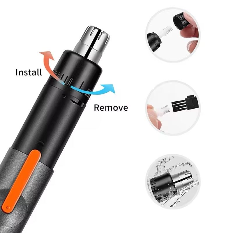 USB Триммер для носа и ушей! Портативный и очень удобный