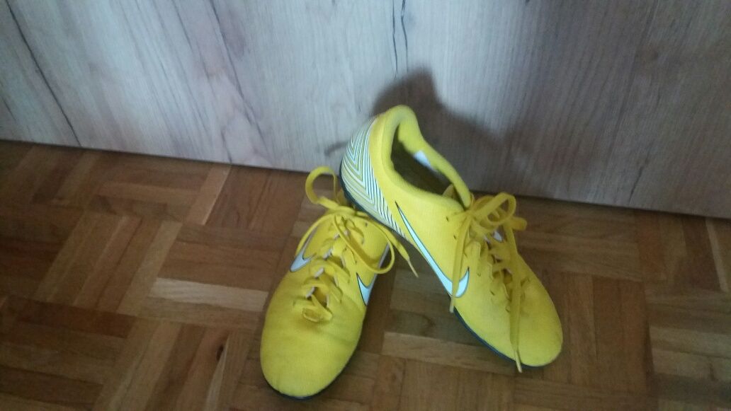 Korki żółte Nike mercurial 36.5cm
