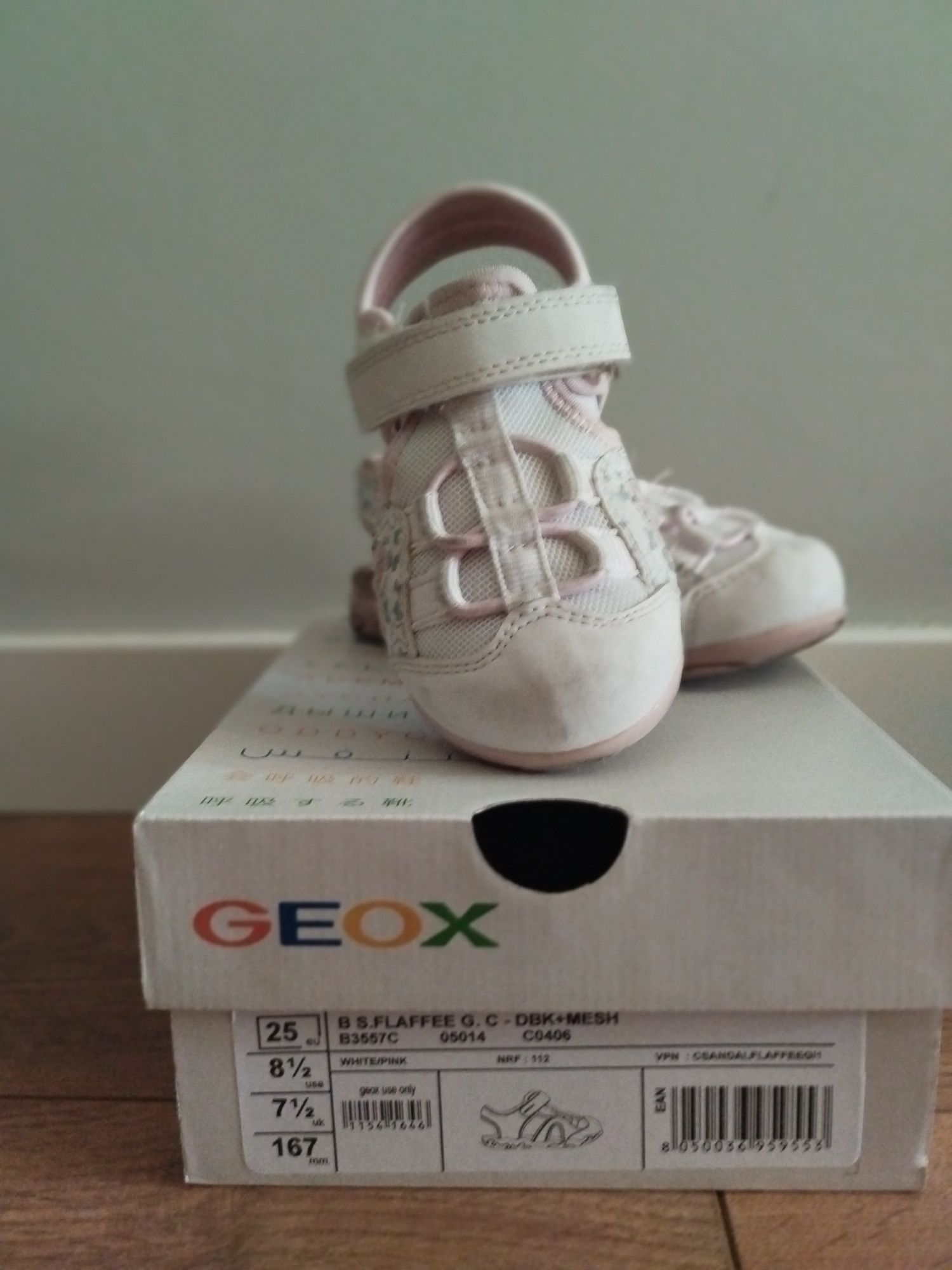 Sandálias Geox 25 menina