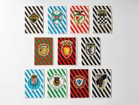 11 calendários EMBLEMAS de CLUBES de PORTUGAL | futebol 1985