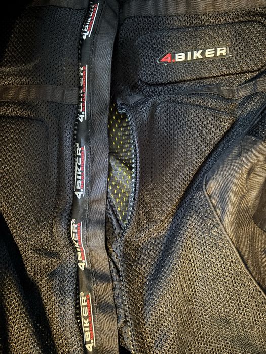 Kurtka Kombinezon motocyklowy letni 4biker scotchlite3m