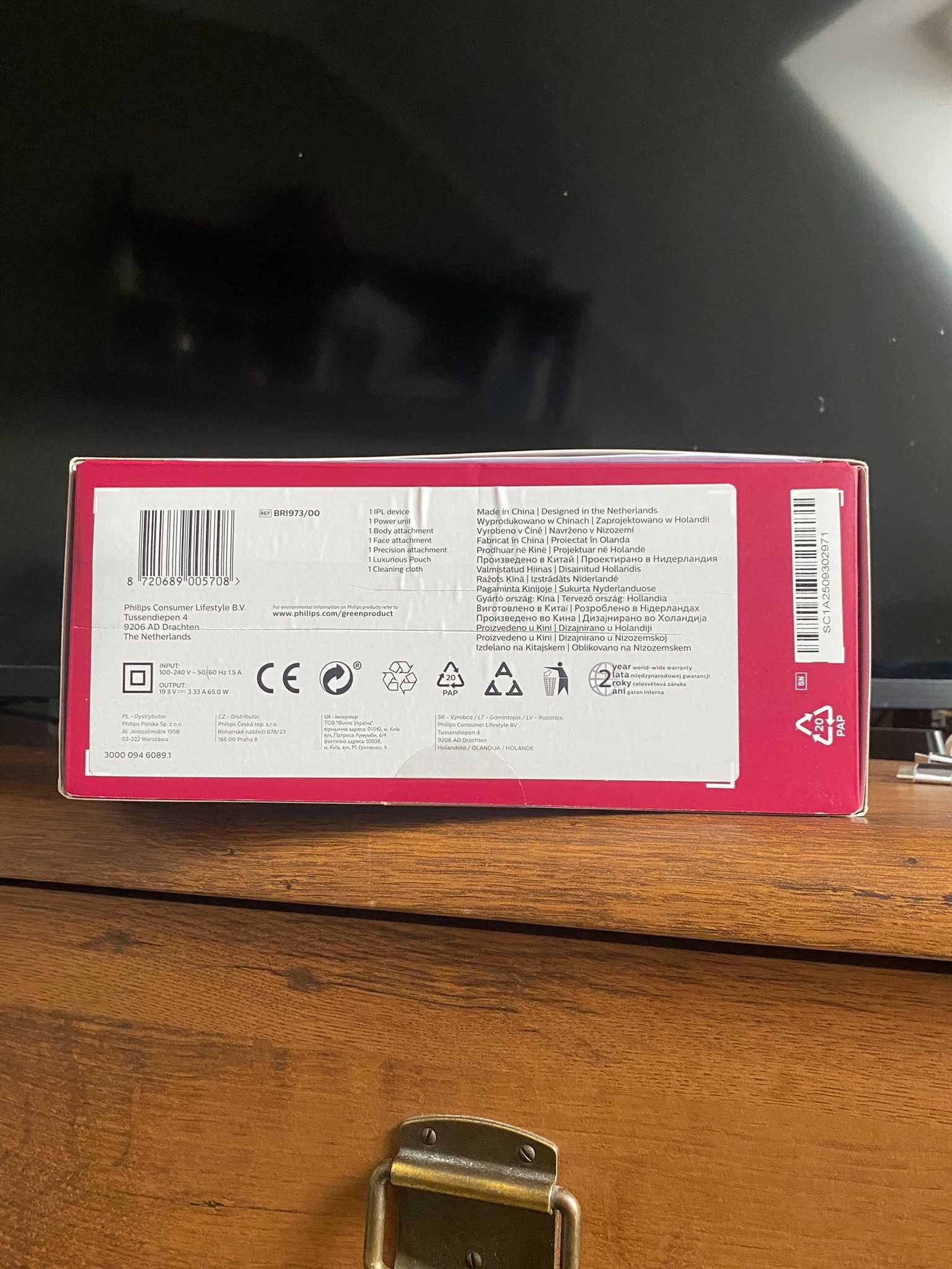 NOWA Philips Lumea 9900 IPL BRI973/00 – Fabrycznie zapakowana!