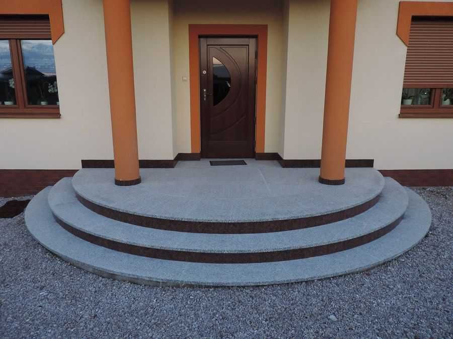 Schody posadzki parapety kominki