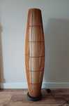 Lampa stojąca podłogowa, w stylu BOHO, wysokość 123 cm