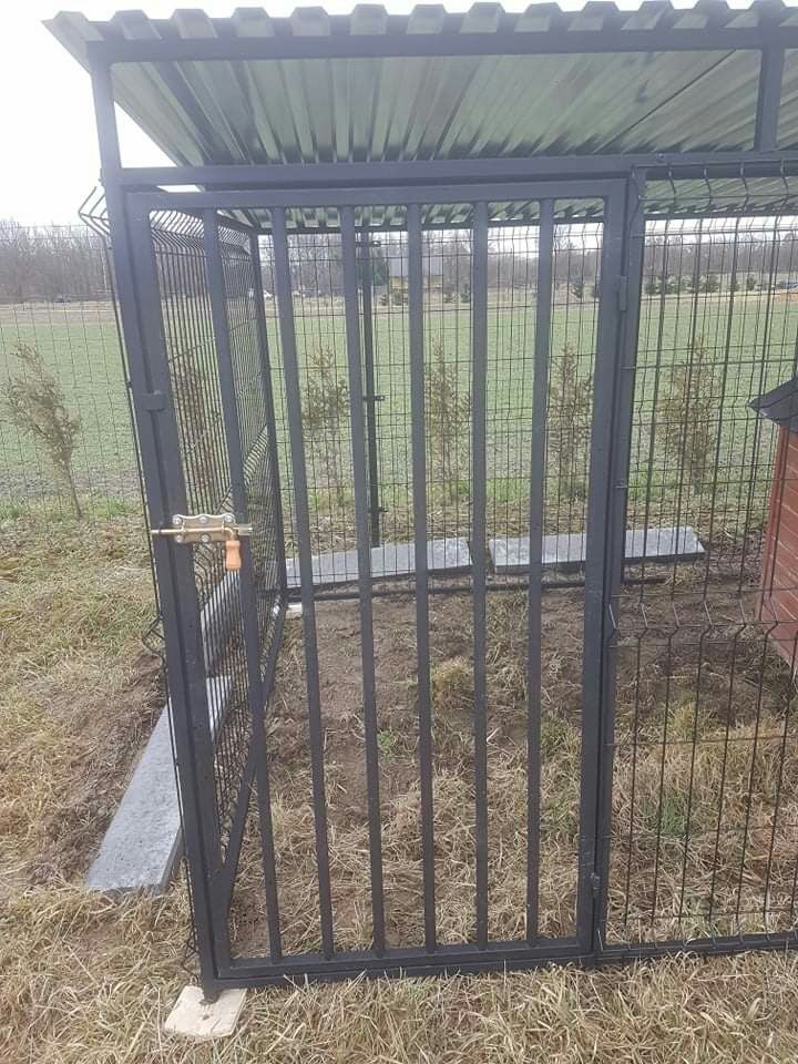 Kojec,zagroda dla psa 3x2m  solidny i estetycznie wykonany. Panel 3D
