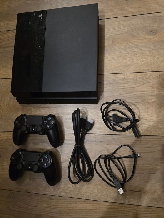 Konsola Sony Playstation 4 PS4 + 2 Kontrolery + 6 Gier GTA 5 Minecraft