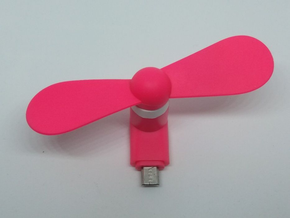 Wiatraczek do telefonu / wiatrak micro usb