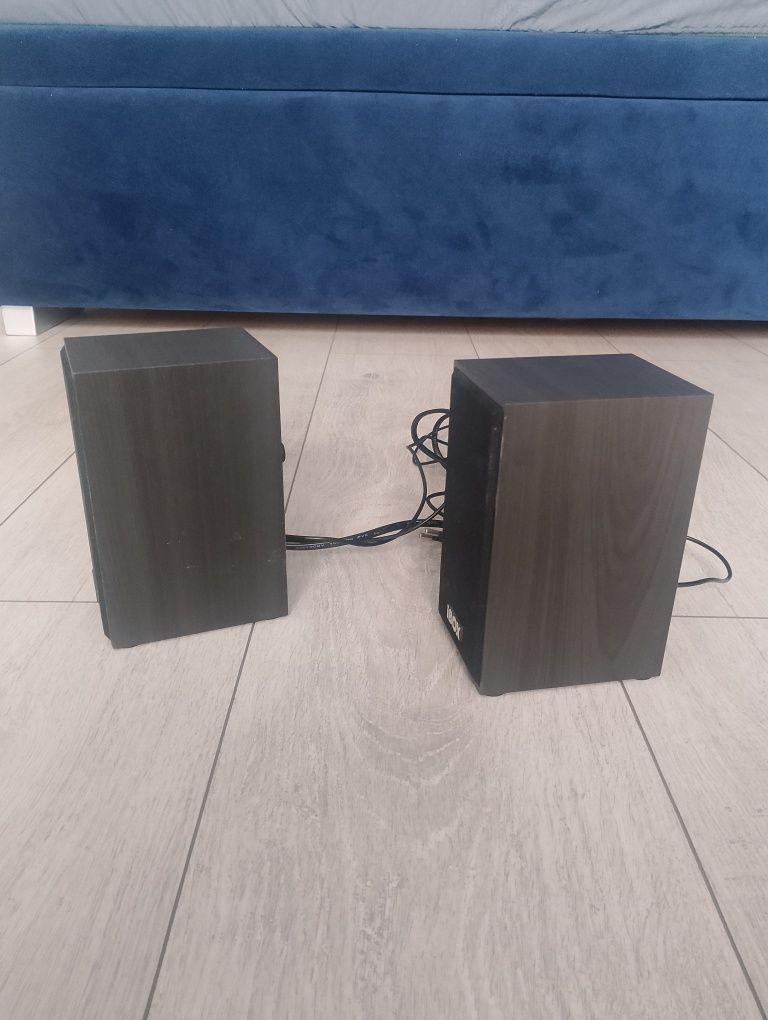 Czarne głośniki 2.0 I-Box SP1 10 W