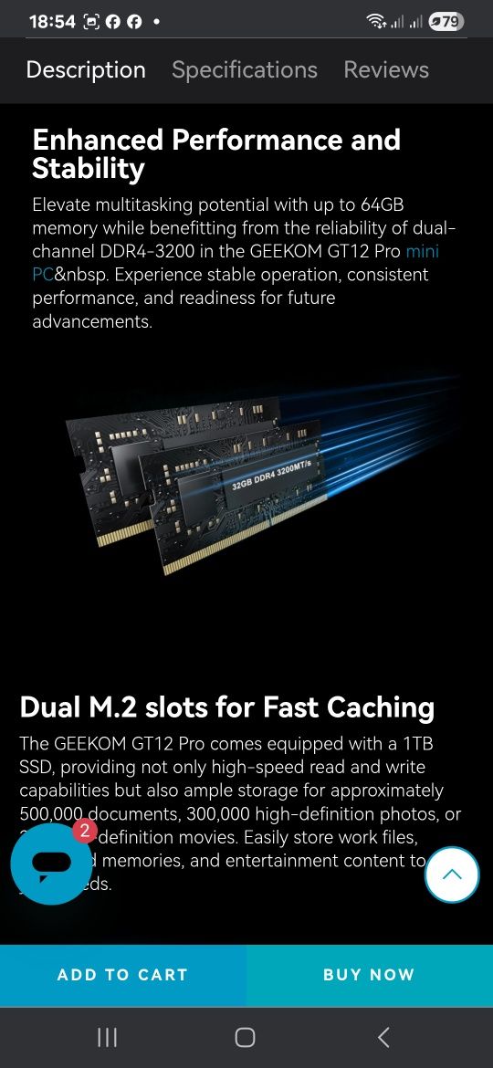 Geekom GT12 PRO mini PC CPU Intel i9 DDR5 32GB SSD M.2 2TB пк компютер