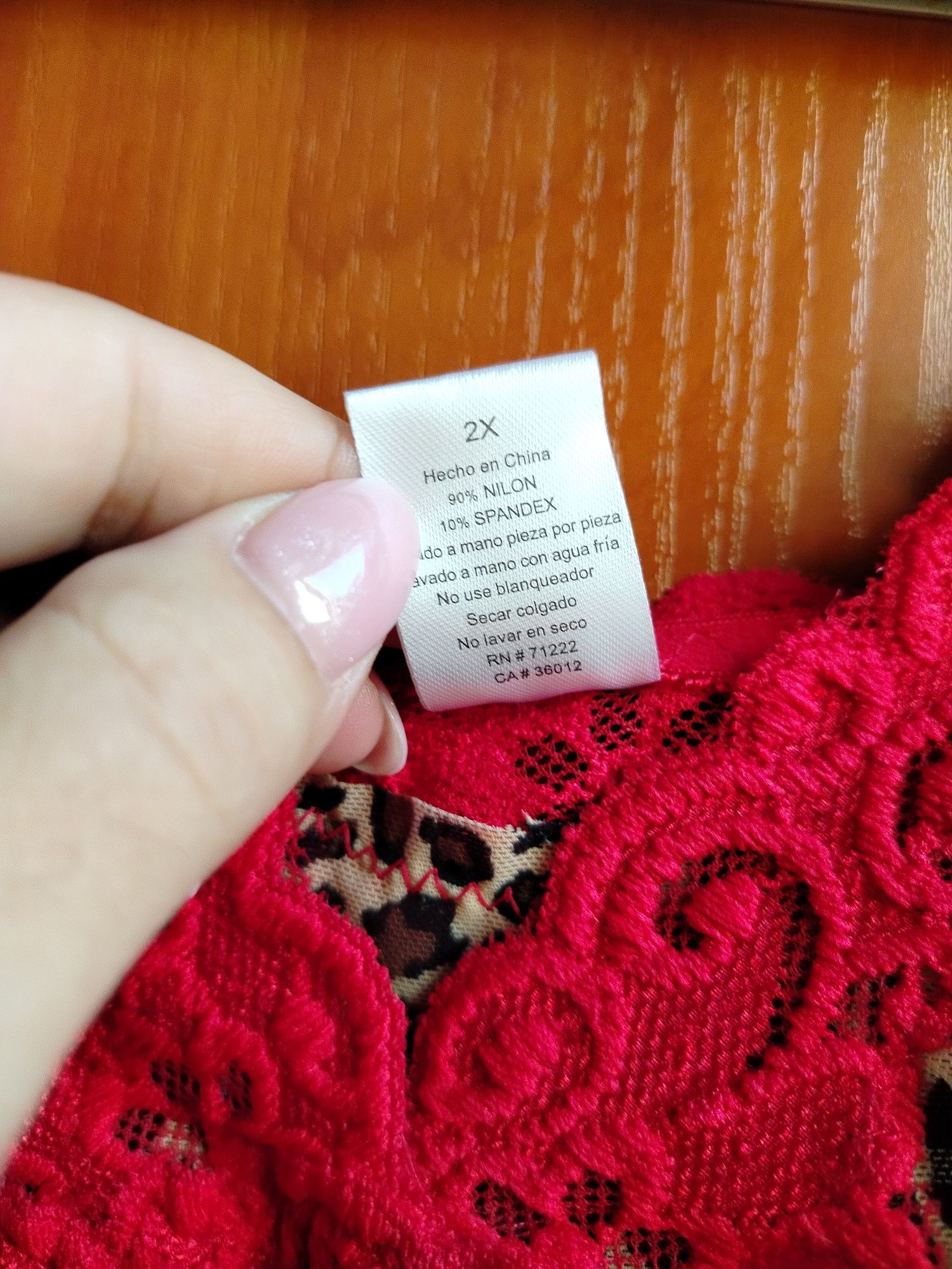Śliczna Duża Koszulka Nocna w panterkę 2XL stan idealny